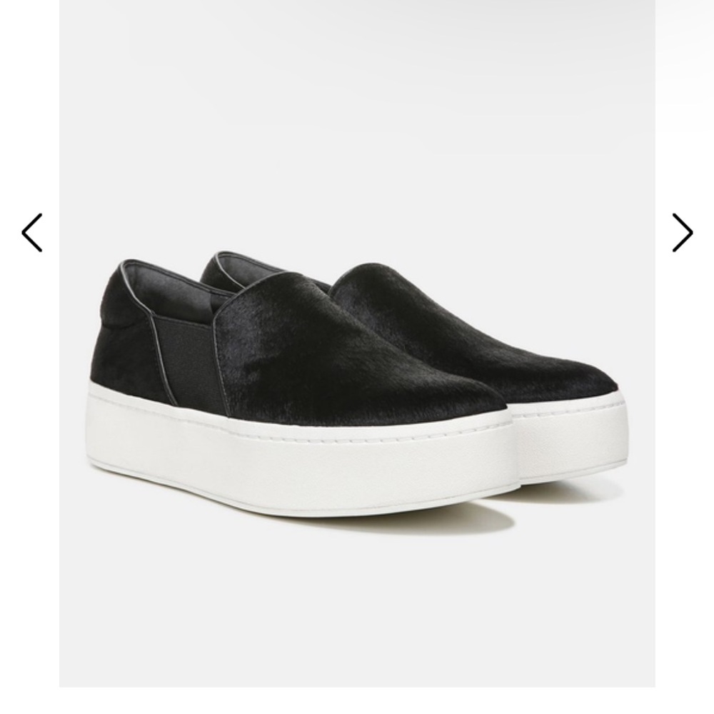 Vince Warren Pony Hair Slip On